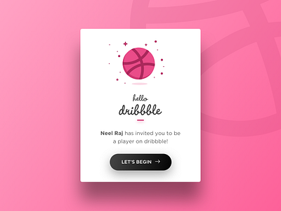 Hello Dribbble debut design dribbble hello product design shot ui ux