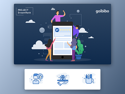 Internal Mailer @ Goibibo app icon illustration mailer product design travel ui