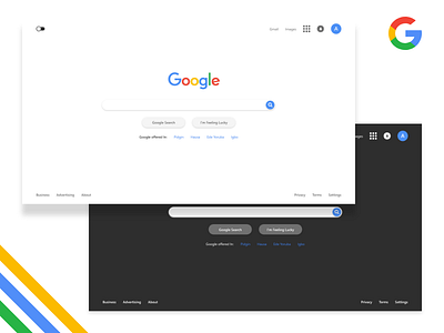 Google Homepage Redesign design google homepage redesign search ui ui design uiux ux