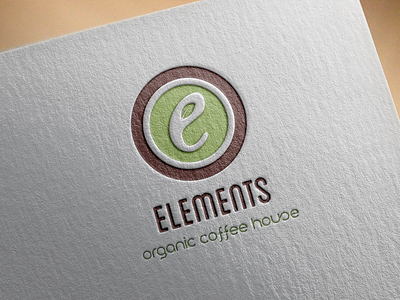 Coffee logo design ecology green coffee logo organic coffee organic food organic product typography vector