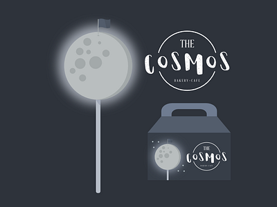 The Cosmos Cake Pops bakery moon space