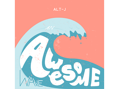 alt-J Redesigned Cover Album adobe album cover band illustration lettering