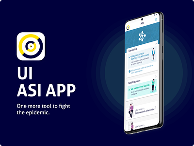 ASI - ECUADOR app application application design design minimal ui ux working from home