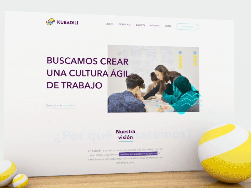 NGO Landing Page kubadili landing ngo ong social change sustentability web