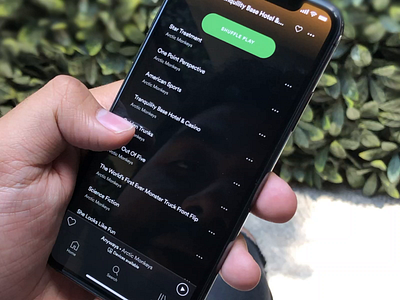 Spotify Playlist: Multitouch Selection arrange concept gesture microinteraction mobile app mobile design multiple multitouch music music player playlist product design queue selection spotify tunes ui ux