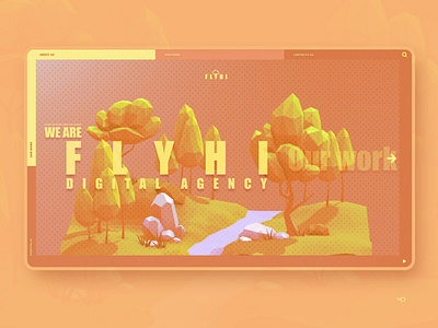 FLYHI DIGITAL AGENCY design graphic graphic design icon ui web webdesign