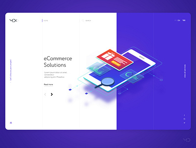 MD eCommerce Solutions design flat graphic icon type typography ui ux web webdesign website