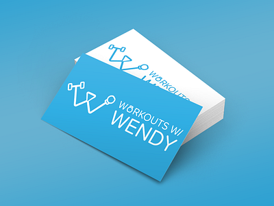 Workouts With Wendy Logo branding identity logo