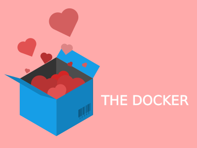 The Docker Logo dock docker hearts logo