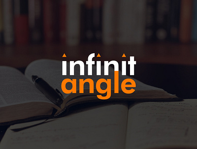 Logo Design - Infinitangle ed tech ed tech logo education logo logo logo design logodesign logos simple logo simple logo design startup logo word logo wordmark wordmark logo