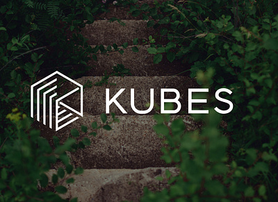 Logo Design - Kubes brand identity brand identity design clean logo design geometric logo geometric logos logo logo design logodesign logos luxury logo luxury logo design minimal minimal logo simple simple logo