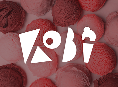 Kobi - Ice cream shop logo brand identity brand identity design food friendly fun fun logo ice cream ice cream logo ice cream shop icecream kids logo logo design logodesign logodesigner logodesigns logos logotype minimal logo wordmark