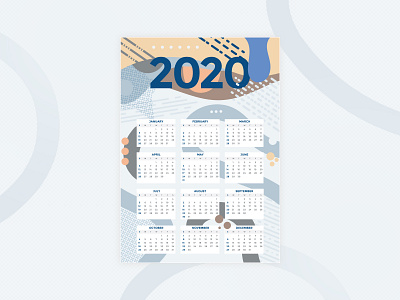 2020 Calendar