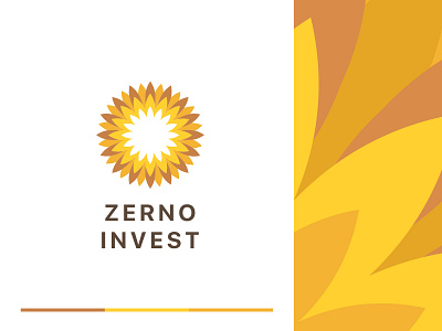 Zerno Logo Concept brand identity branding corn grain icon identity invest logo logo concept logotype mark sunflower wheat zerno