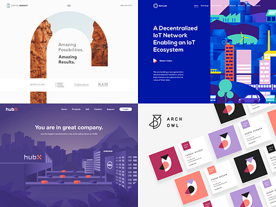 Top 4 of 2018 brand branding desktop illustration landing landing page logo owl page purple top4 ui ux vector web website