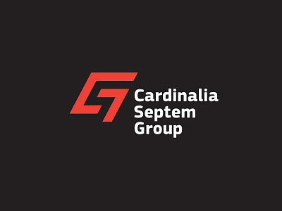 Cardinalia Septem Group art branding corporate csg direction identity letters logo seven