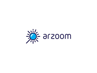 Arzoom art direction augmented branding logo magnifier reality wish wonder zoom