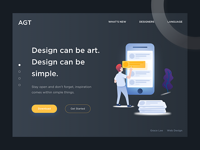 web design illustration web