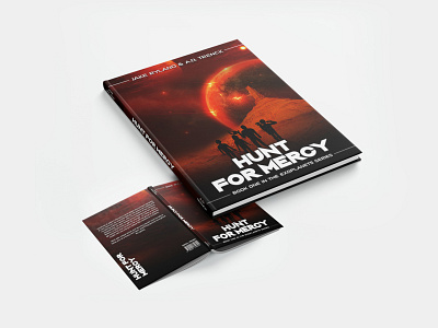 HUNT FOR MERCY alien book book cover ebook ebook design illustration mars scifi