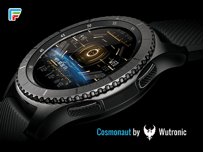 Cosmonaut - SCIFI smartwatch watch face