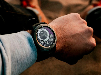 Planar Tourbillon ai android wear apple watch brand branding gears3 minimal smart watch time tizen ui wearable