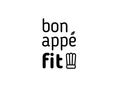 bonappefit logo catering fit logo
