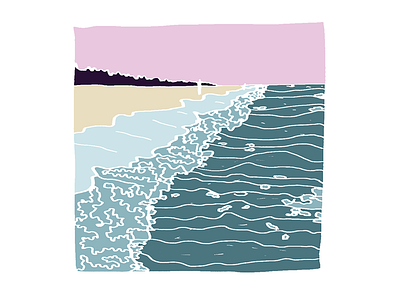 baltic sea illustration digital illustration