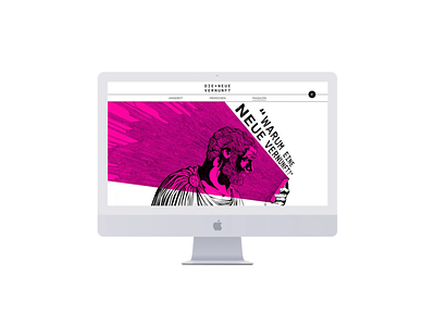 Die Neue Vernunft bootstrap branding corporate design grid magazine minimal modular responsive design svg svg animation ui ux web design website website design wordpress