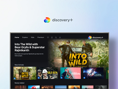 discovery+ - Apple TV apple appletv discovery ott tv ui ux