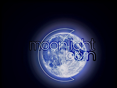 MoonlightBorn art design graphic design logo photography