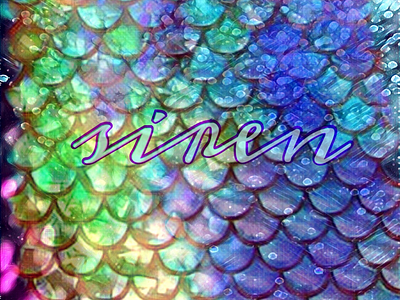 Siren brand design graphic design logo mermaid