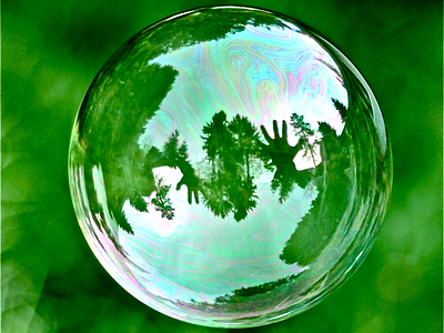 Don’t Burst My Bubble create design expand grow photo photography reflection