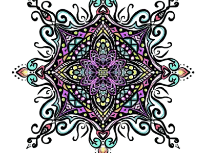 Building a mandala applepencil art graphicdesign illustration ipadpro mandala pattern process procreate stepbystep video