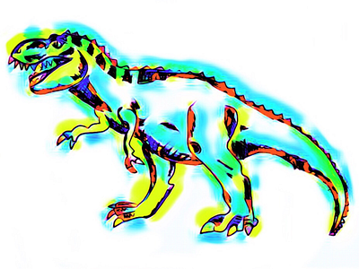 Dylan’s Dinosaur design dinosaur graphic illustration sticker design