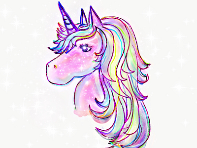 UNICORN art design fantasy graphic graphic design illustration unicorn