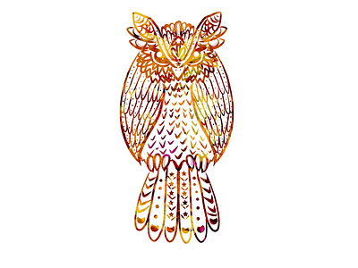 Whooooo art design drawing graphic graphic design illustration logo owl