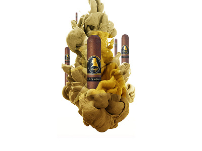 Davidoff Churchill Cigar advertising branding campaign cigars colors design identity instagram post visual