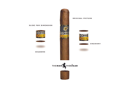 Cohiba Cigar advertising branding campaign cigars colors design identity instagram post visual