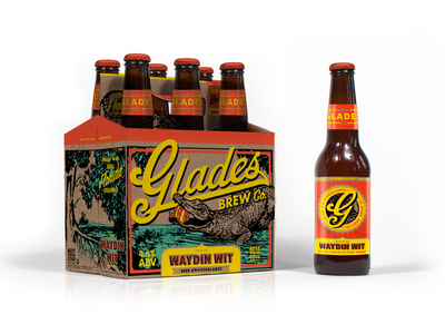 Glades | Waydin Wit al gore beer florida labeling oranges packaging