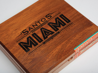 Santos De Miami - exterior awesome cigars packaging