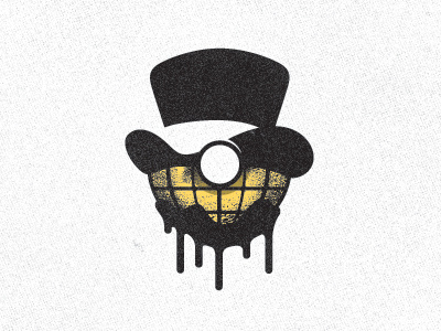 Fried Society WIP donut drippy drip fried globe monocle society top hat