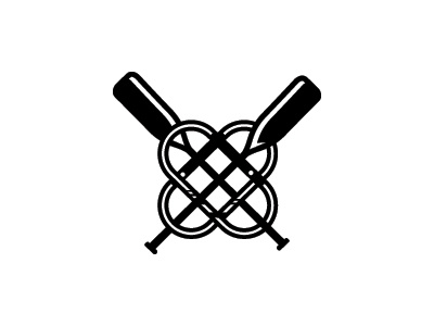 AA mark knotwork logomark outdoors