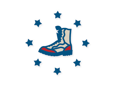 Boot Campaign icon boot icon military