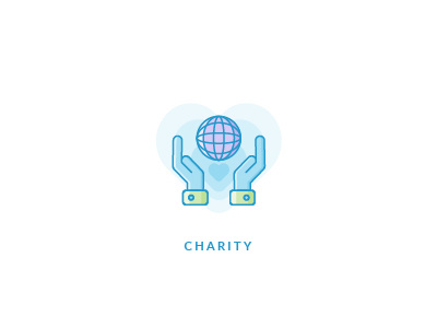 JobAdder Audience Icons Charity icon illustration web