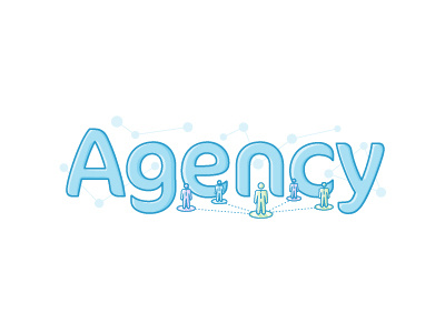Agency Type Illustration illustration typography