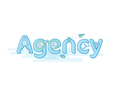 Agency2 Type Illustration