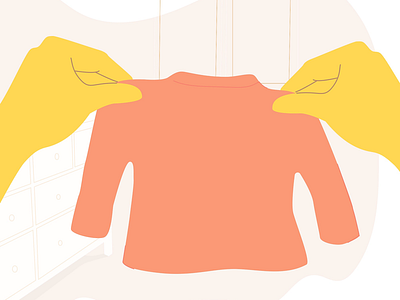 Babyclothes baby clothes illustration