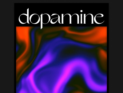Chemicals — Dopamine Still animation art artdirection fluid motion shaders typography webgl
