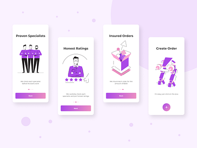 Onboarding Screens