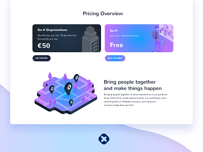 Go-X Website #2 app blue cool design funky gox gradient gradient icons graphics icons isometric map nunito pink radial trendy ui ui ux web webdesign